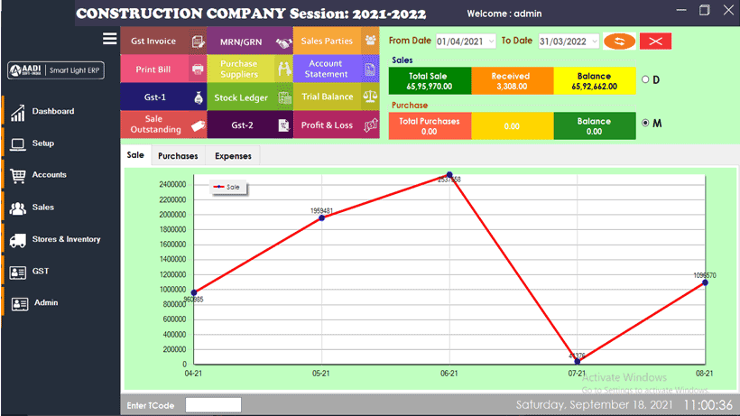 Billing , Accounting , Inventory and GST Software Table Booking