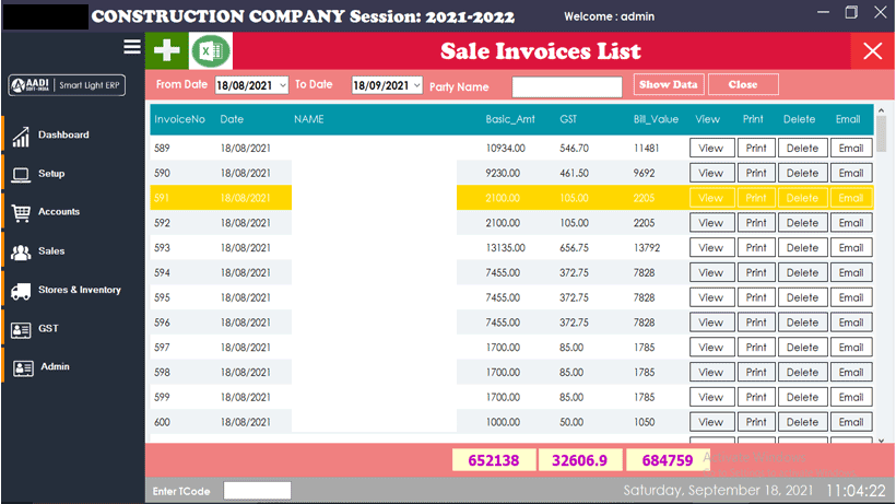 Billing , Accounting , Inventory and GST Billing Software Rishikesh Uttarakhand