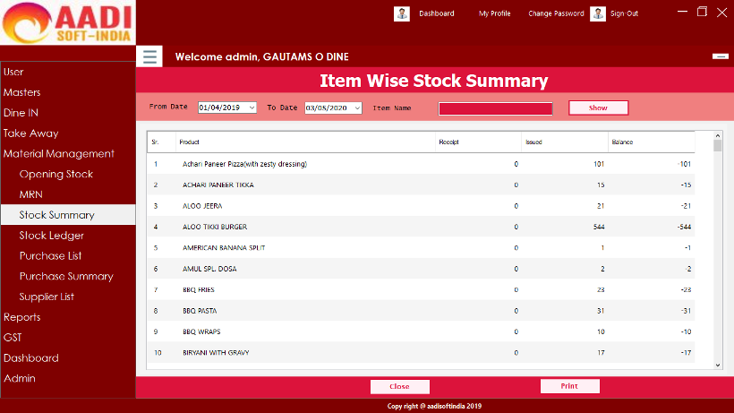 Billing , Accounting , Inventory and GST Billing Software